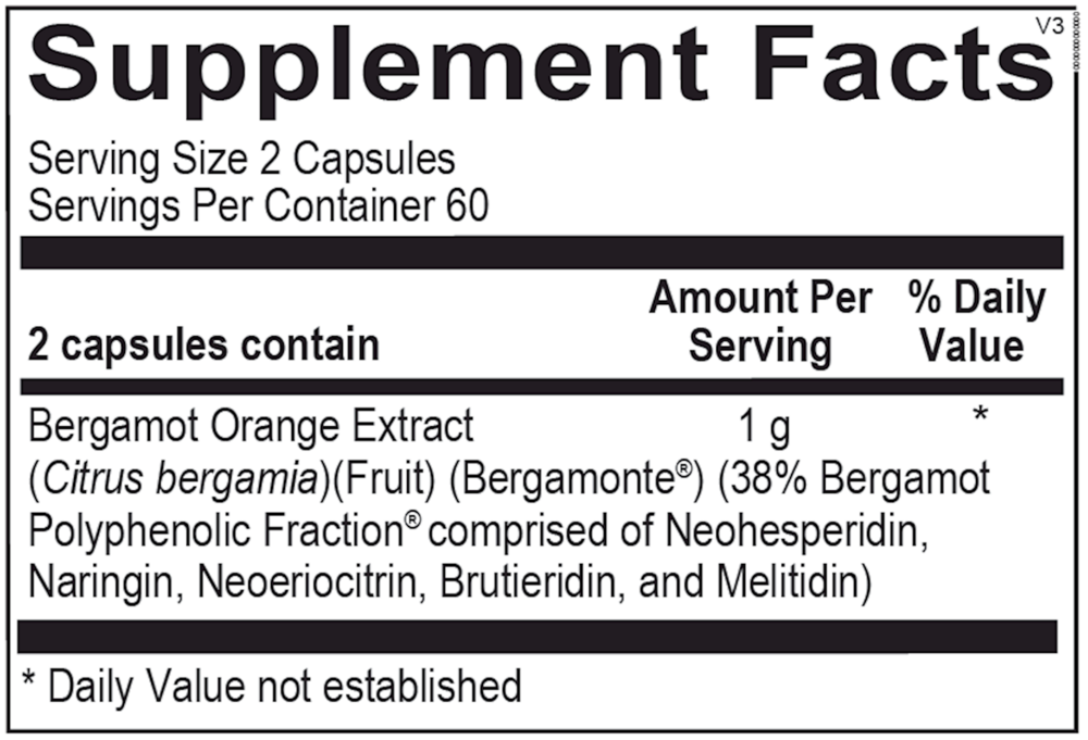 Bergamot BPF 120 ct