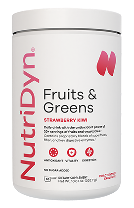 Nutridyn Fruits and Greens Strawberry Kiwi